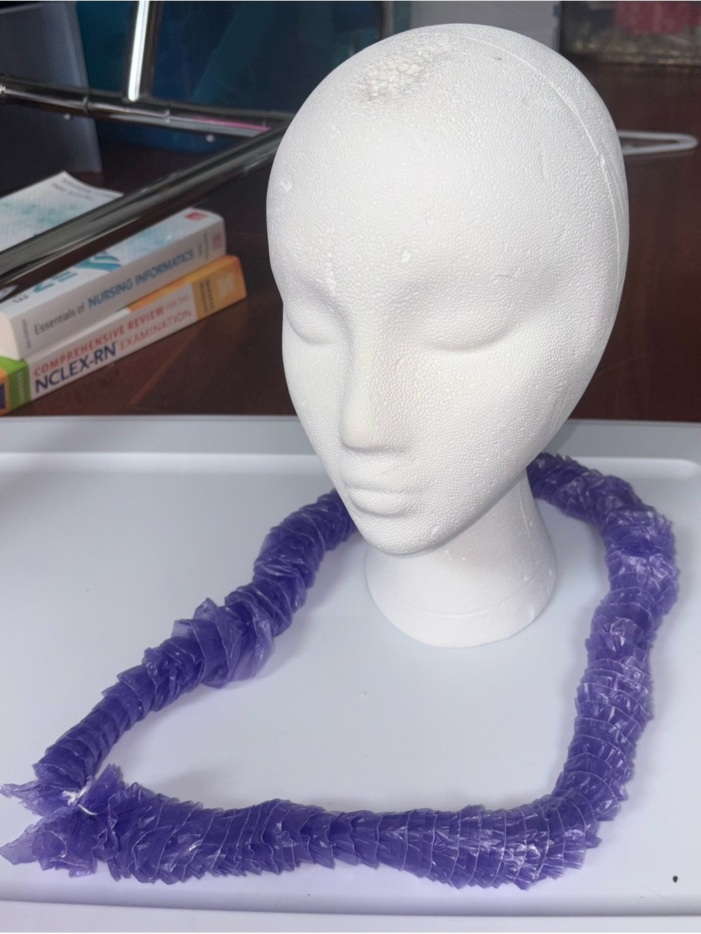 Purple Fashion Lei Necklace - Women Accessories